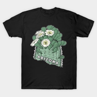 Arizona State Flower - Saguaro Cactus T-Shirt